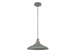 Decoreer Loret tijdloze grijze hanglamp 34,8 cm doorsnee 9790