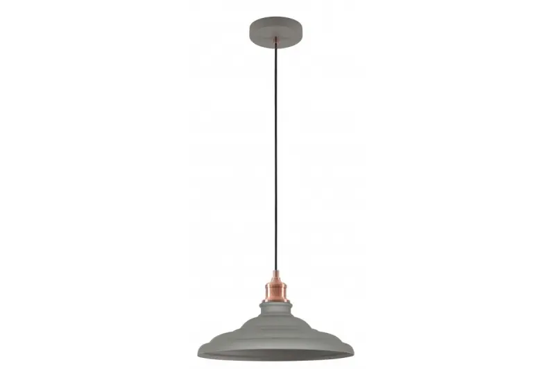 Decor Loret timeless grey pendant lamp 34.8 cm diameter 9790
