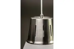 Decor Gianni tyylikäs valkoinen riippuvalaisin, halkaisija 22 cm, 8075