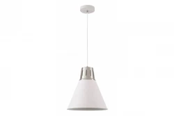 Decor Gianni tyylikäs valkoinen riippuvalaisin, halkaisija 32 cm, 8150