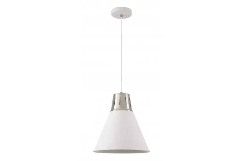 Decor Gianni stylish white pendant lamp 32 cm diameter 8150