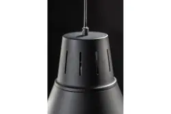 Decor Gianni tyylikäs täysin musta riippuvalaisin 32 cm halkaisija 8136