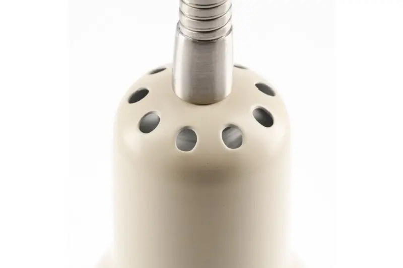 Decor Etore beige wall lamp with metal arm 11 cm diameter 1907