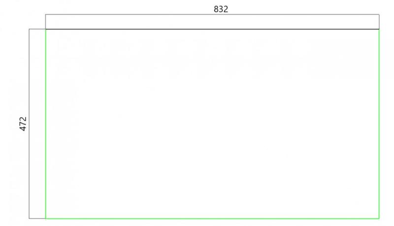 Ausmann Fibre allas valkoinen käännettävä valutustasolla päälle asennettava 86x50 cm 1208957673