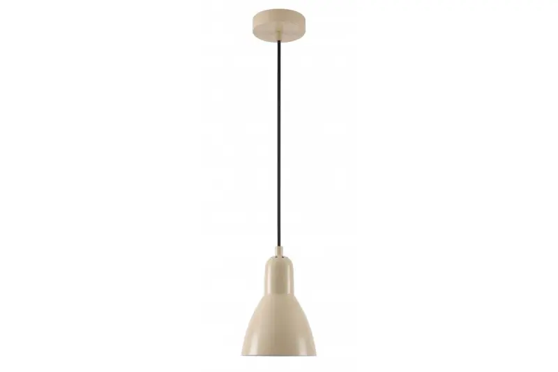 Decor Etore beige pendant lamp with black cable 2089