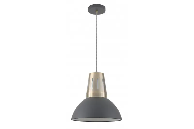 Decor Artemia anthracite pendant lamp with industrial look 34.5 cm diameter 2324