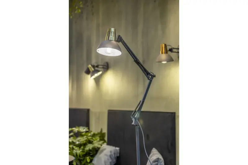 Decor Artemia black floor lamp long metal arm diameter 16,5 cm 2355