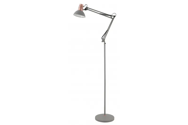 Decor Artemia grey floor lamp long metal arm diameter 16,5 cm 2300