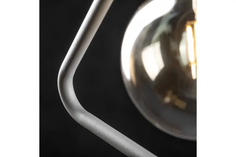 Decor Gija grey single triangular pendant lamp 2751