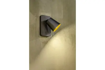 Decor Elli moderne zwarte wandlamp met schakelaar en 1 lichtbron 4533

Decori Elli -moderni musta seinävalaisin kytkimellä ja yhdellä valonlähteellä 4533