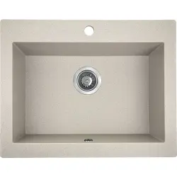 Aquadesign Farmhouse pinta- tai upotettava graniittiallas beige hiekka 58x49cm 1208958164