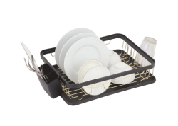 EPKA Dish musta/kulta astioidenkuivausteline teräs 43,3x10,5x32cm 1208958249