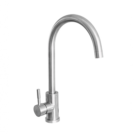 Ausmann Inox Square kitchen faucet swivel spout full stainless steel 1208958308 - Productafbeelding 3