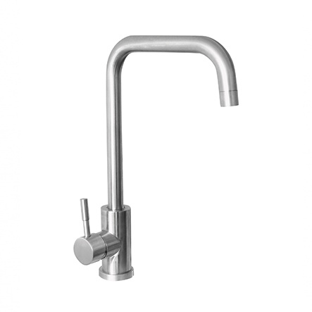 Ausmann Inox Square kitchen faucet swivel spout full stainless steel 1208958309 - Productafbeelding 3