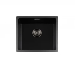 Lorreine BQ sarjan pesuallas 44x41cm alapuolelle asennettava musta gun metal -tulpalla 40BQ37-FU-GUNMETAL
