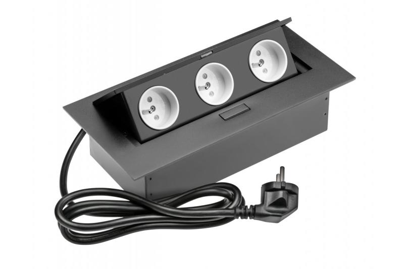 Suorakulmainen upotettu pistorasia 1208958682