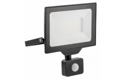 G-TECH LED-tulva valo liiketunnistimella, 50W, 5000lm, AC220-240V, 50/60 Hz, PF>0,9, RA>80, IP65, 120°, 4000K, musta 1208959178
