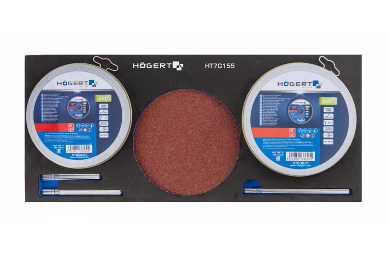 Hoegert 7-laatikkoisen työkalukaappi sivuovella ja 544 lisävarusteella. 1208962010