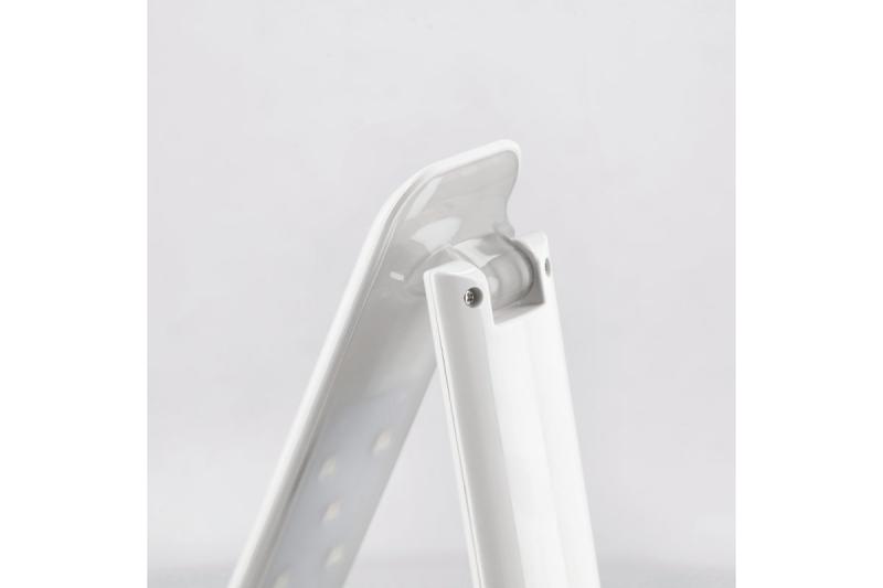 Deco Pöytälamppu GALACTIC LED 5W 240lm AC220-240V 50/60Hz vaihdettavat värit (3000K 4000K 6000K) kalenteri herätyskello lämpömittari valkoinen kotelo. 1208962484