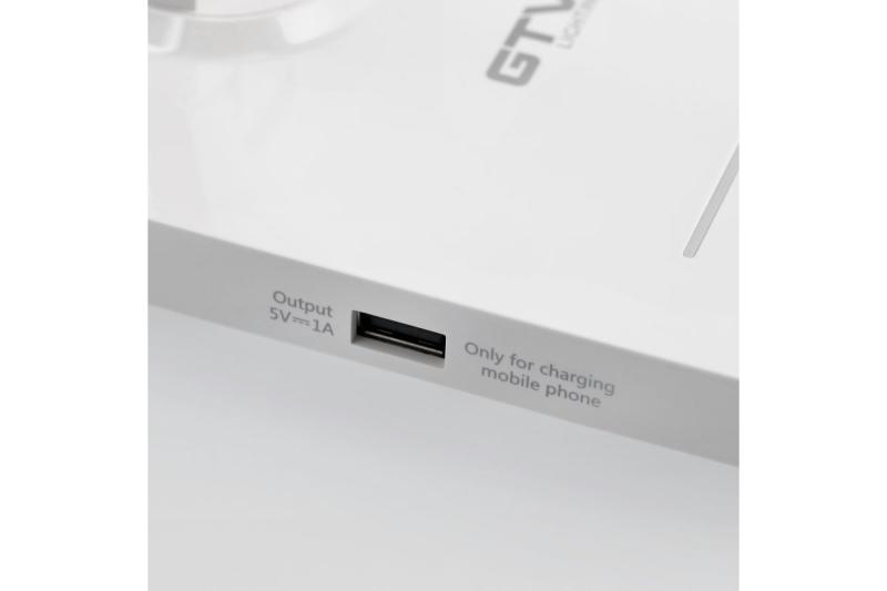 Decor Pöytälamppu Gale 8 W 550lm AC220-240V 5-CCT 10-portainen himmennys PF>0 5 RA>80 valkoinen 1208962486