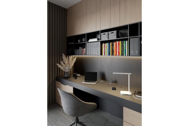 Decor Pöytälamppu Gale 8 W 550lm AC220-240V 5-CCT 10-portainen himmennys PF>0 5 RA>80 valkoinen 1208962486