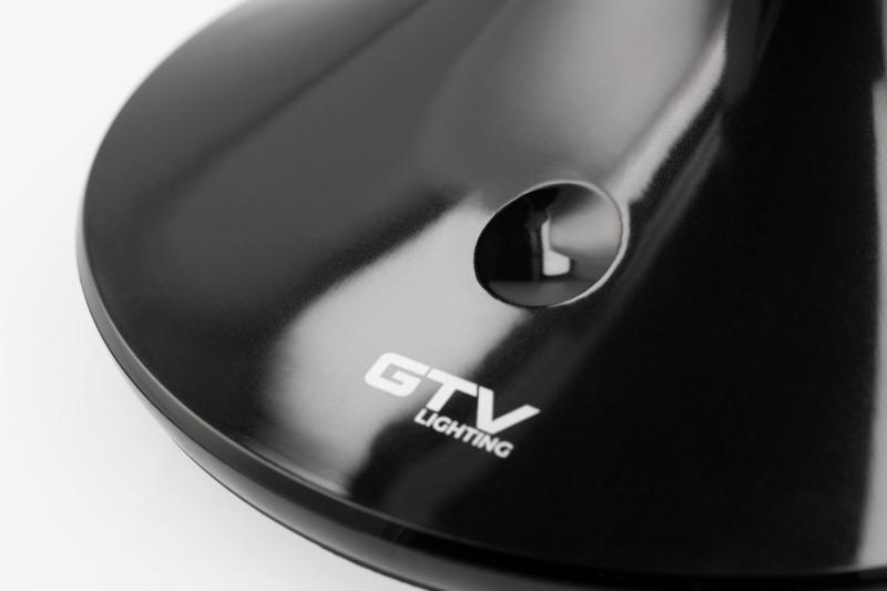 Decor Bureaulamppu Halley 8 W 500 lm.AC220-240V 4000K PF>0,5 3-portainen himmennys PF>0,5 RA>80 musta 1208962489