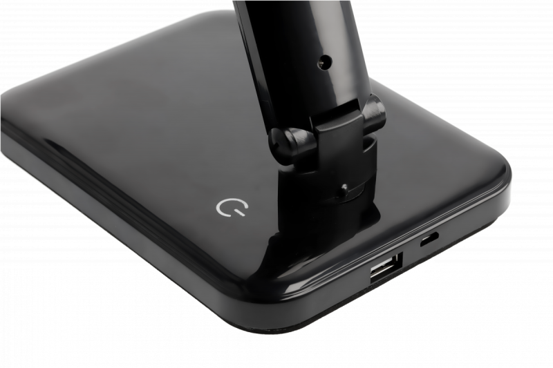 Decor HIKARI LED-pöytälamppu 6W 400lm AC220-240V 50/60Hz CCT musta 1208962495