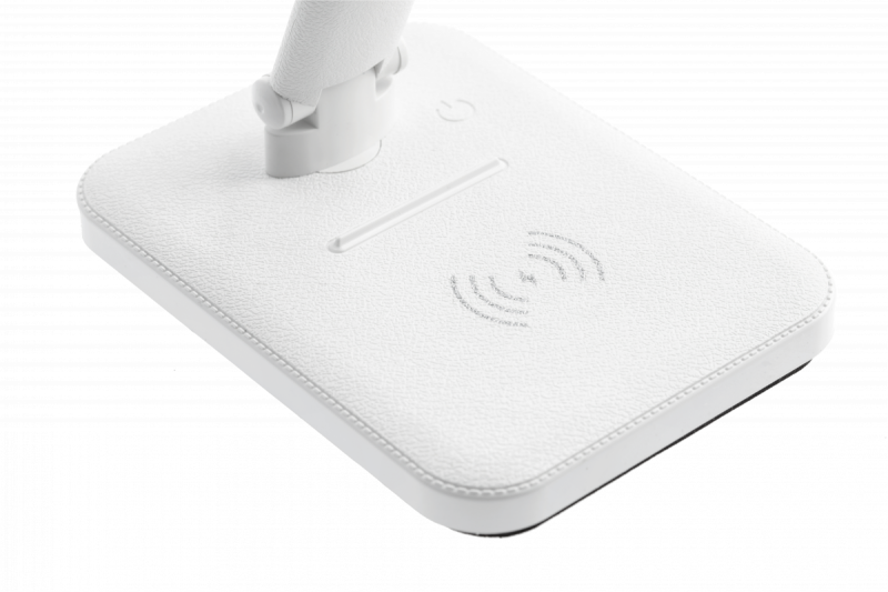 Decor IZUKA LED-pöytävalaisin 6W 400 lm AC220-240V 50/60Hz CCT induktiolaturi valkoinen. 1208962496