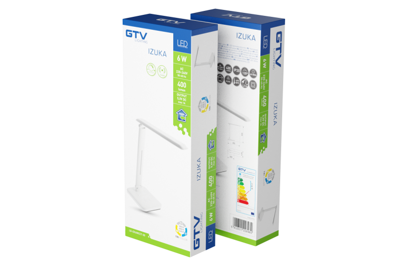 Decor IZUKA LED-pöytävalaisin 6W 400 lm AC220-240V 50/60Hz CCT induktiolaturi valkoinen. 1208962496