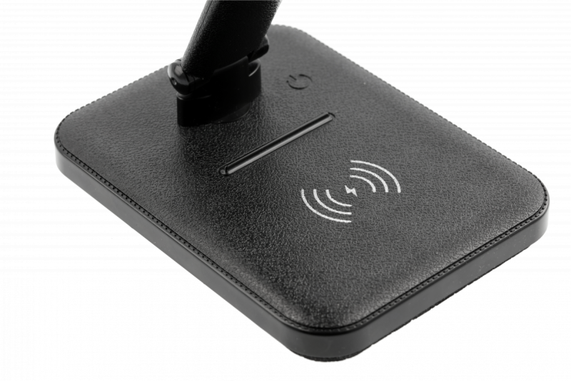 Decor IZUKA LED-pöytälamppu 6W 400lm AC220-240V 50/60Hz CCT induktiolaturi musta. 1208962497