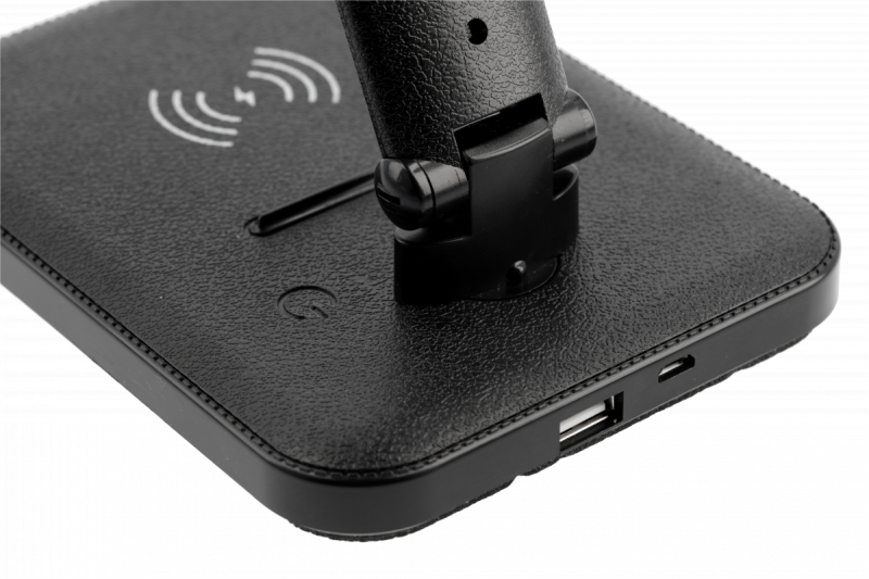 Decor IZUKA LED-pöytälamppu 6W 400lm AC220-240V 50/60Hz CCT induktiolaturi musta. 1208962497