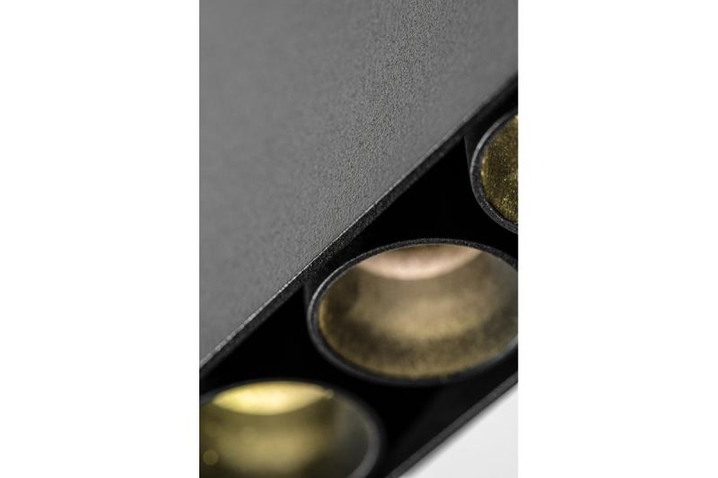 Decor LED fixture ARTEMIDA 15W 1420lm AC220-240V 50/60 Hz PF>0 9 Ra≥80 IP20 IK08 4000K 38° rectangle black 1208962640