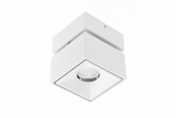 Deco LED-valaisin BIANCO 8W 680lm AC220-240V 50/60 Hz PF>0,9 Ra≥80 IP20 IK06 36° 4000K neliö valkoinen. 1208962669