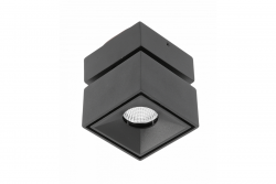 Dekoratiivinen LED-valaisin BIANCO 8W 680lm AC220-240V 50/60 Hz PF>0,9 Ra≥80 IP20 IK06 36° 4000K neliö musta. 1208962670