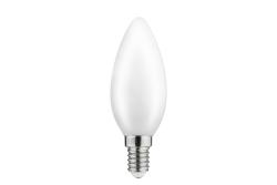 LED light, SEMI-TRANSPARENT FILAMENT, C35, 4000K, E14, 4W, 420lm, AC220-240V/50-60Hz, RA>80, 360° 1208962691