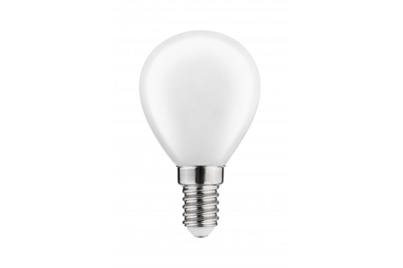 LED light, SEMI-TRANSPARENT FILAMENT, G45, 4000K, E14, 4W, 420lm, AC220-240V/50-60Hz, RA>80, 360° 1208962779