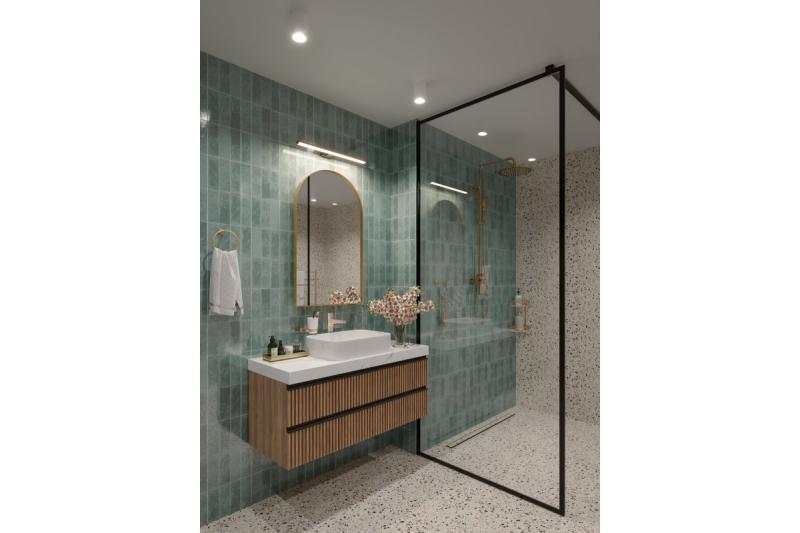 Decor Led luminaire Catania 600mm 12W AC220-240V 50/60Hz 4000K IP44 RA >80 960lm Chrome 1208962886