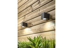 Seinävalaisin yksisuuntaisella liikenteellä TIAGO KW GU10 MAX.35W IP54 AC220-240V 50/60Hz musta. 1208963206