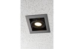 Decor PIREO kattovalaisin upotettava YKSINKERTAINEN musta/musta 1208963774