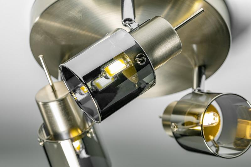 Deco Kattovalaisin ARALIA AC220-240V 50/60 Hz G9 maks.20W * 3 IP20 kolmoismusta 1208963812