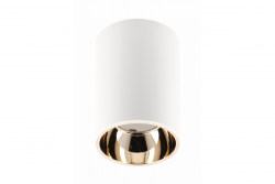 Deco-kattovalaisin ARIES PC 73x105mm IP20 max 20W pyöreä valkoinen/kulta. 1208963819