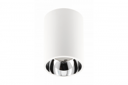 Decor Kattovalaisin ARIES PC 73x105mm IP20 max 20W pyöreä valkoinen/kromi. 1208963821