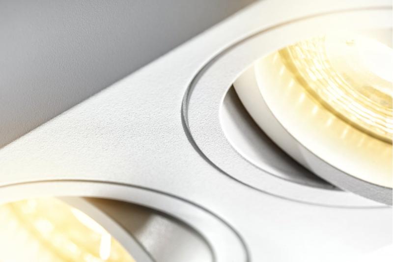 Decor Ceiling fixture AVEIRO DUO aluminium 160x80x85mm IP20 max 20W*2 square white 1208963825