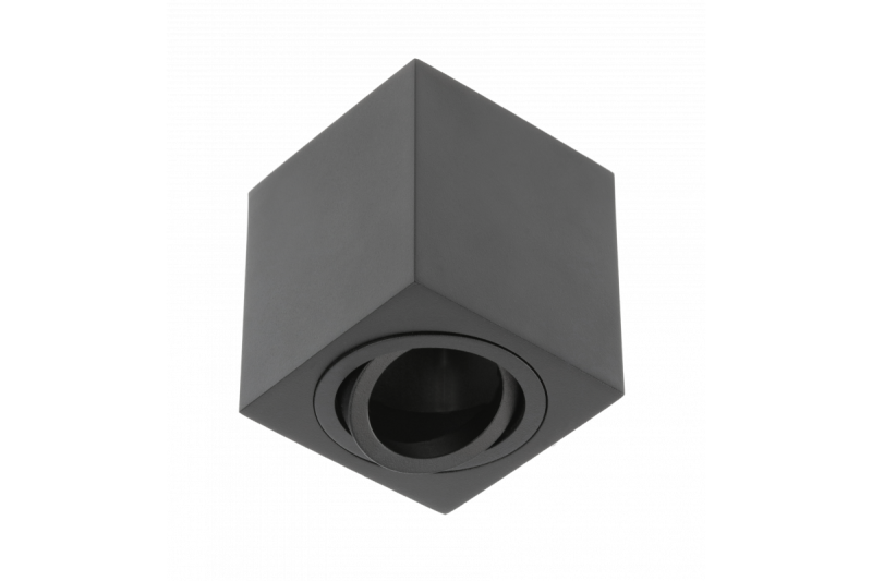 Decor Ceiling fixture AVEIRO aluminium 80x80x85mm IP20 max 20W square black 1208963828