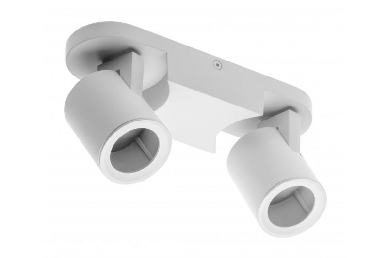 Decor Plafondlamp armatuur BLINK AC220-240V 50/60 Hz GU10 max. 20W*2 IP20 kaksinkertainen valkoinen. 1208963843