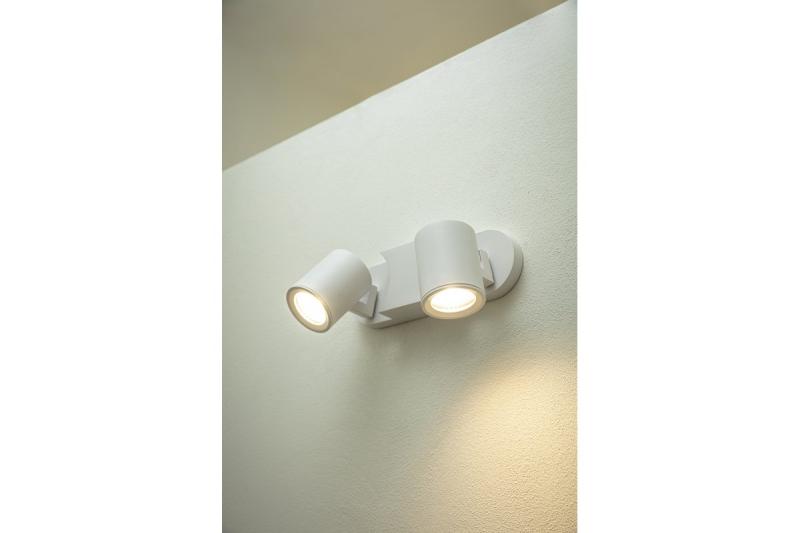 Decor Plafondlamp armatuur BLINK AC220-240V 50/60 Hz GU10 max. 20W*2 IP20 kaksinkertainen valkoinen. 1208963843