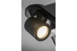 Deco Kattovalaisin BLINK II max. 250V 50/60 Hz GU10 max. 20W*2 IP20 Kaksivärinen Musta 1208963846