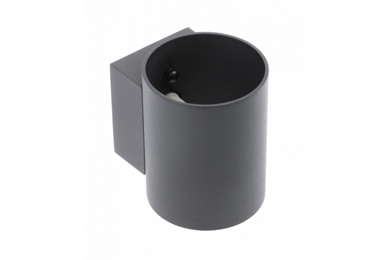 Decor Wall fixture  CAMPIONE aluminium G9 IP20 max. 40W IP20 round black 1208963851
