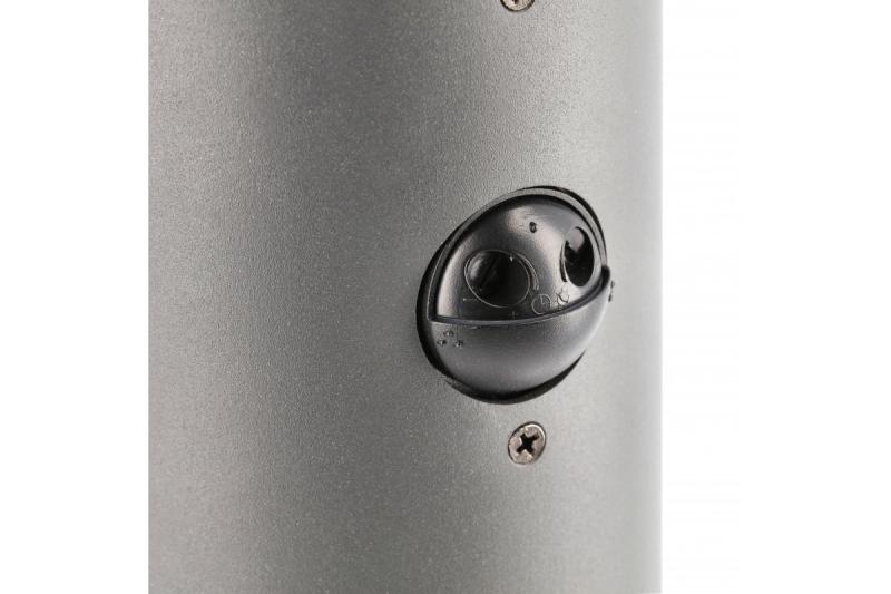 Decor Tuinarmatuur CORTA-P PIR 40 E27 MAX.25W IP44 AC220-240V 50-60Hz pylväs grafiitti. 1208963862