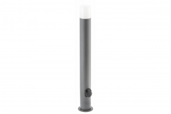Decor CORTA-P 80 puutarhavalo E27 MAX.25W IP44 AC220-240V 50-60Hz pistorasia max. 3000W pylväs grafiitti. 1208963864